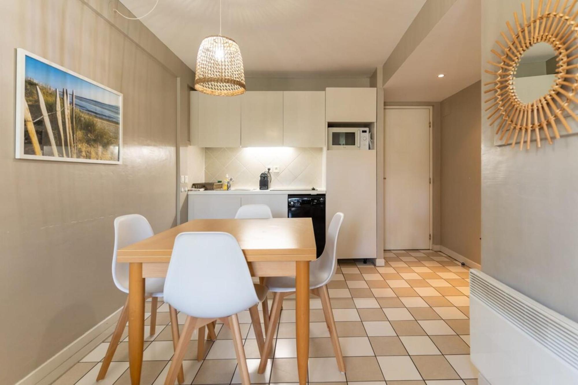 Beautiful Flat With Swimming Pool Tennis Court And Free Parking 117 Le Touquet Exterior photo